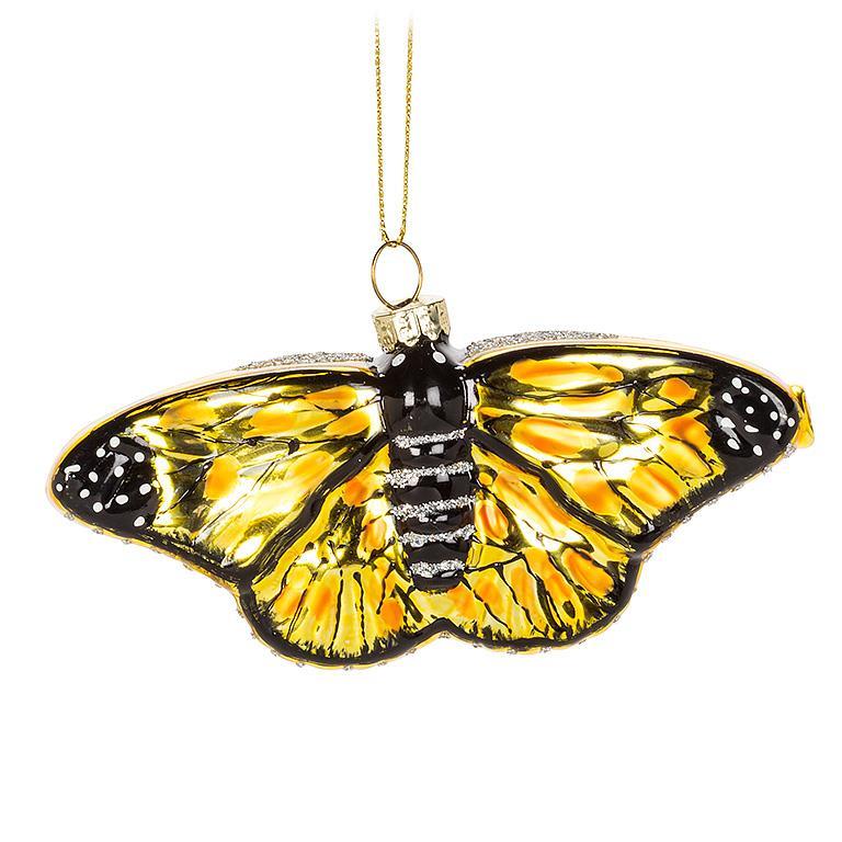 Butterfly Glass Ornament - Lemon And Lavender Toronto