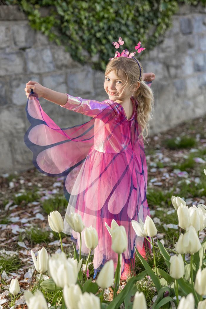 Butterfly Twirl Dress with Wings - Lemon And Lavender Toronto