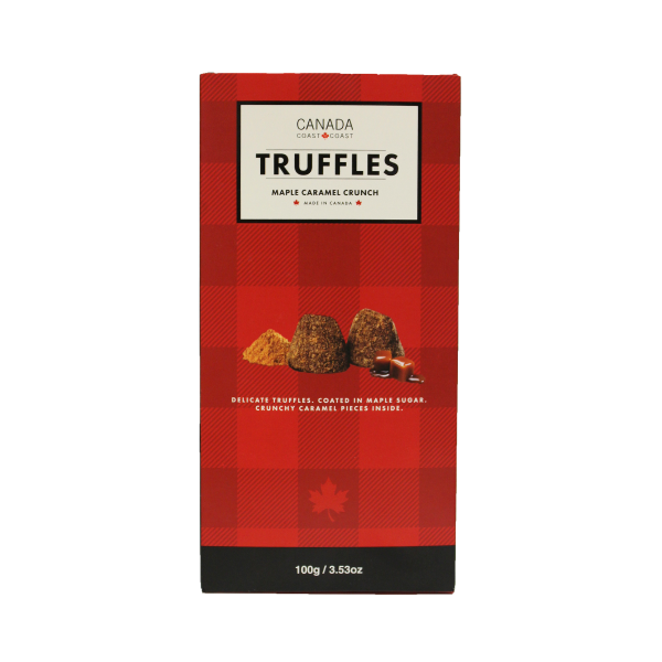 Maple Caramel Crunch Truffles