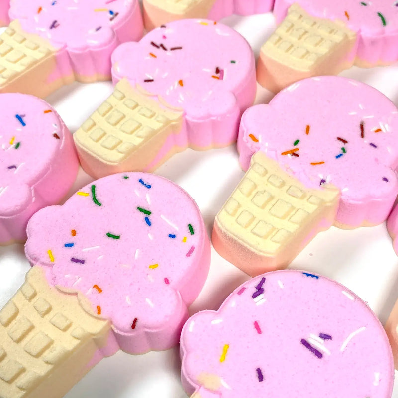 Ice Cream Cone Bath Bomb - Made in Canada