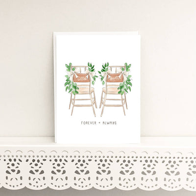 Better Together - Newly Wed Wedding Greeting Card