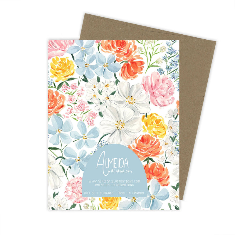 Floral Miss to Mrs. Card | Bridal Shower Card