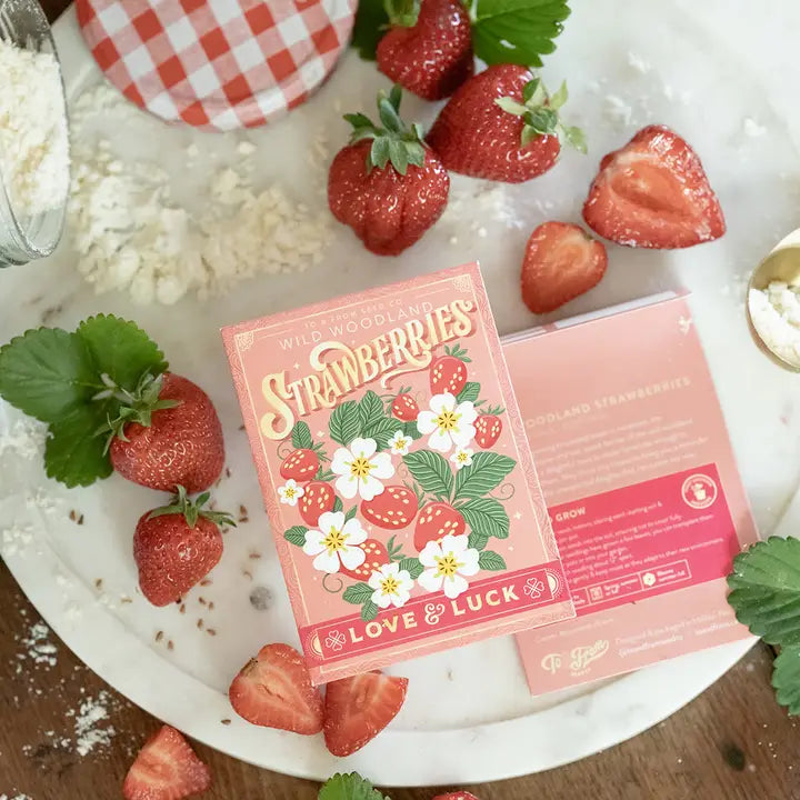 Wild Strawberries (Love & Luck) - Floriography Seed Packet