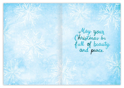 Calm & Bright Church Holiday Card - Lemon And Lavender Toronto