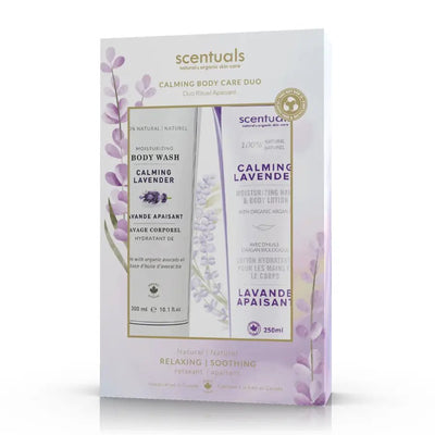 Calming Body Care Duo (Calming Body Wash + Lotion) - Lemon And Lavender Toronto