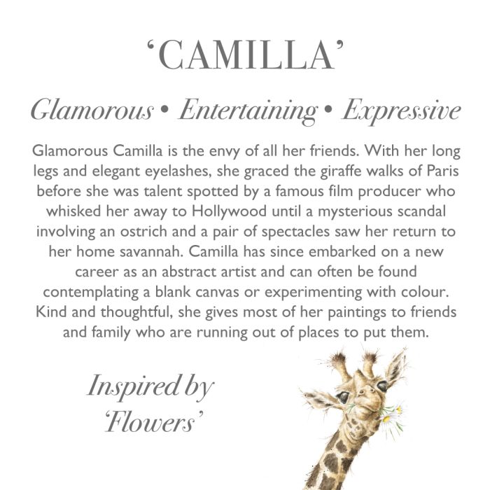 Camilla Giraffe Medium Plush Character