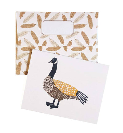 Canada Goose Greeting Card - Lemon And Lavender Toronto