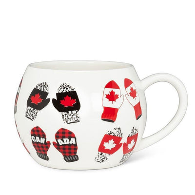 Canada Mittens Ball Mug - Lemon And Lavender Toronto