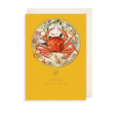 Cancer Zodiac Birthday Card - Lemon And Lavender Toronto