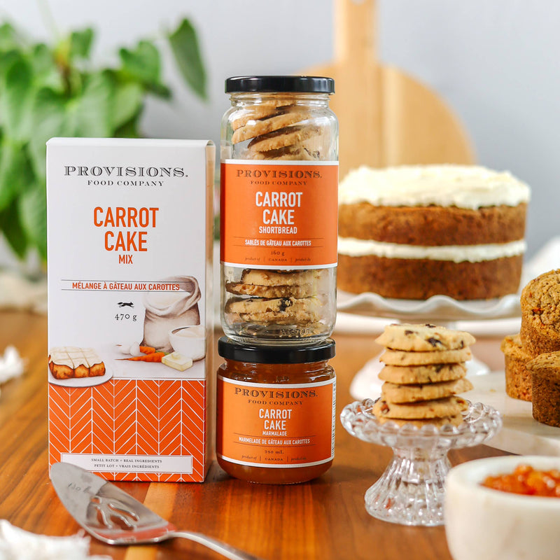 Carrot Cake Shortbread - Provisions Food Company - Lemon And Lavender Toronto