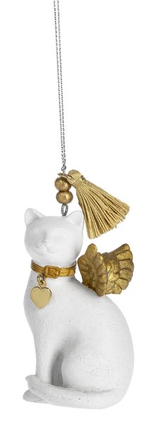 Cat Angel Ornament - Lemon And Lavender Toronto