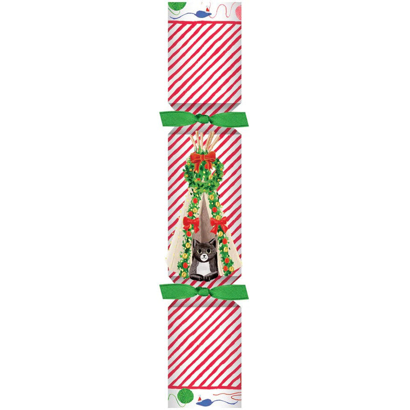 Cat Christmas Teepee Celebration Crackers - Lemon And Lavender Toronto