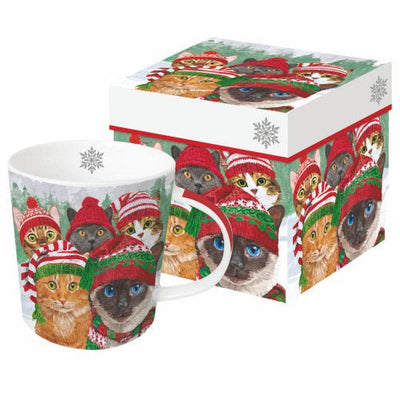 Cat Holiday Gift - Boxed Mug - Lemon And Lavender Toronto