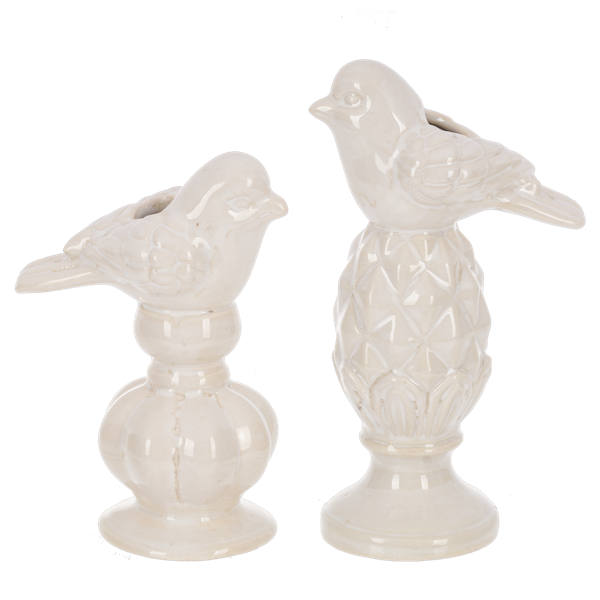 Small Bird Bud Vase (2 pc. set)