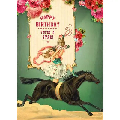 Happy Birthday You're A Star! Card