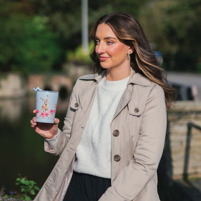 Field of Flowers' Hare Thermal Travel Cup