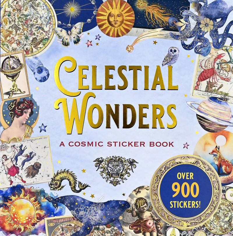 Celestial Wonders Sticker Book - Lemon And Lavender Toronto