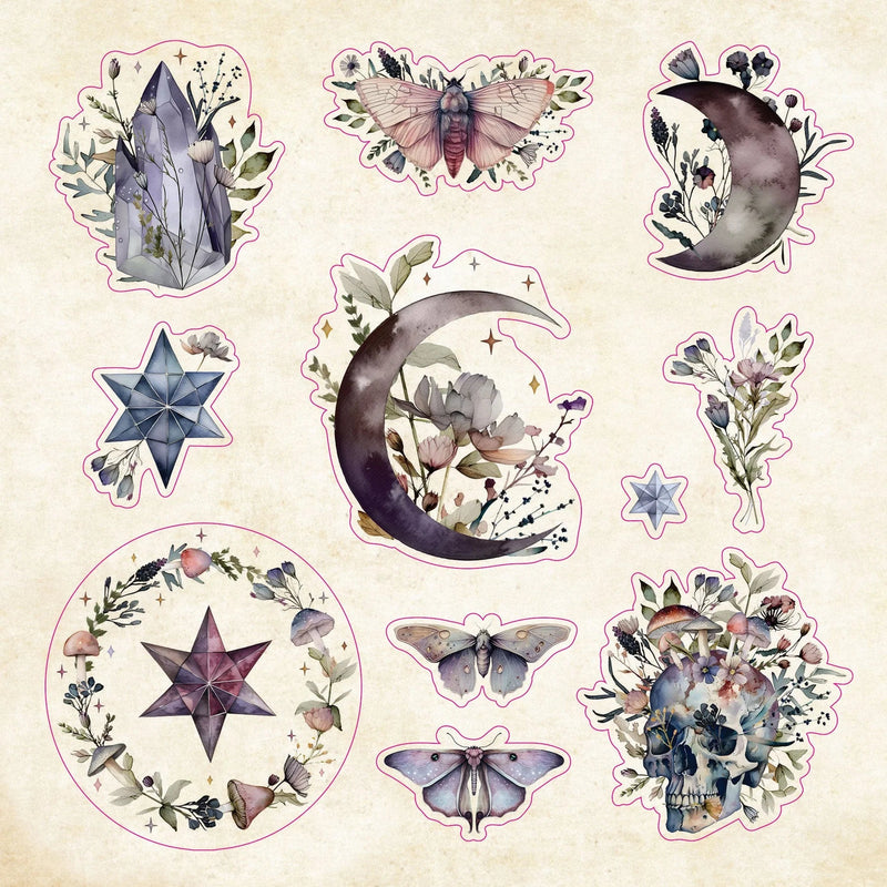 Celestial Wonders Sticker Book - Lemon And Lavender Toronto