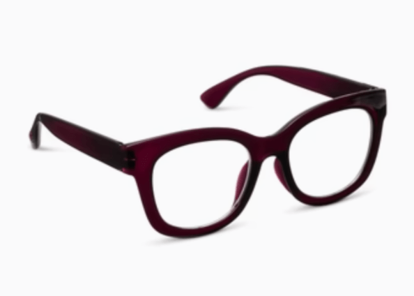 Center Stage ( Dark Cherry) Reading Glasses - Peepers - Lemon And Lavender Toronto