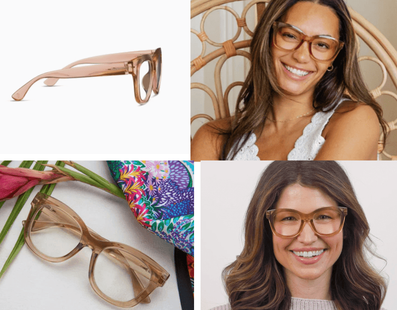 Center Stage (Tan) Reading Glasses - Peepers - Lemon And Lavender Toronto