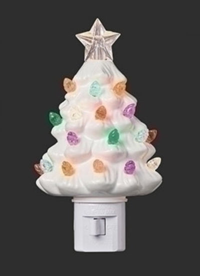 Ceramic Christmas Tree Nightlight - Lemon And Lavender Toronto