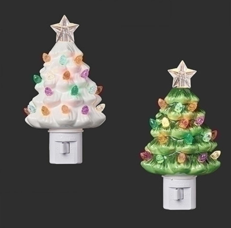 Ceramic Christmas Tree Nightlight - Lemon And Lavender Toronto