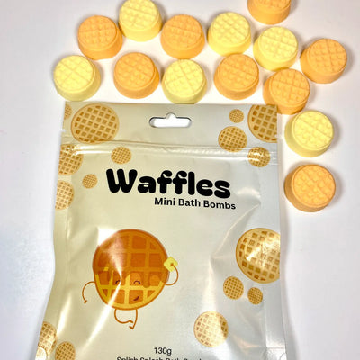 Mini Waffles Bath Bombs - Made in Canada