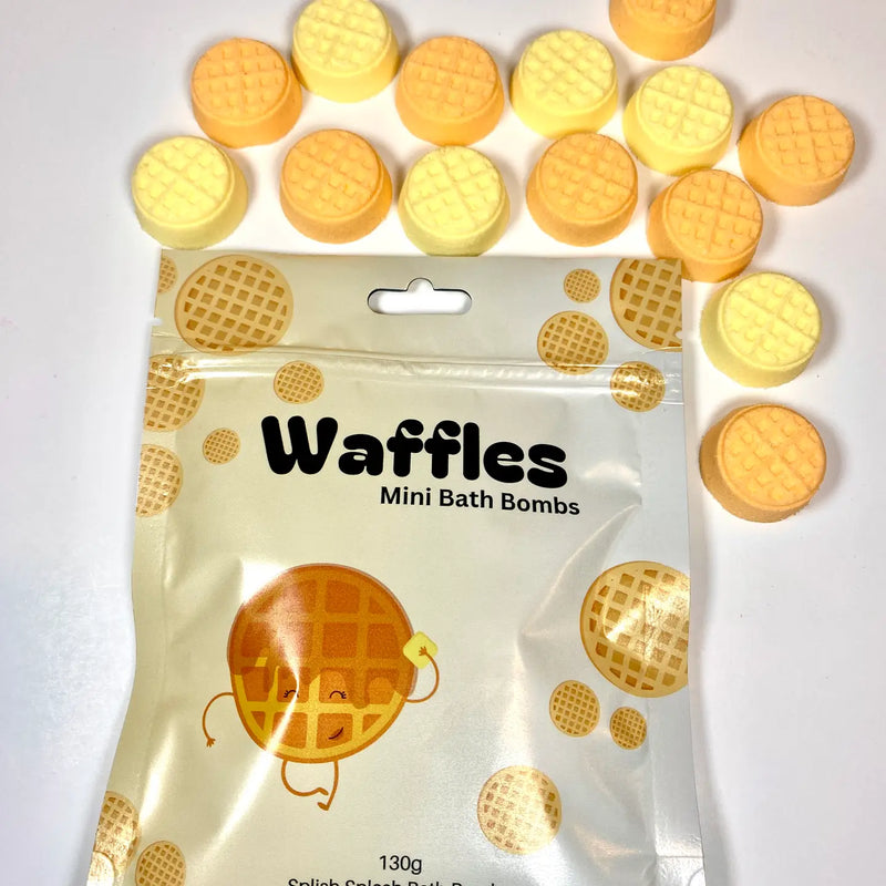 Mini Waffles Bath Bombs - Made in Canada