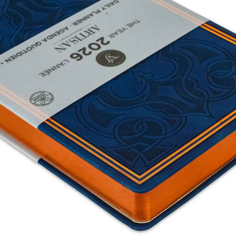 2026 Blue Artisan Daily Planner