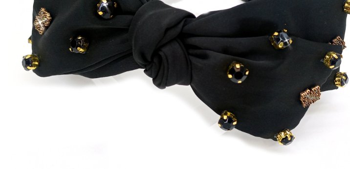 Charmed Headband in Black - Lemon And Lavender Toronto