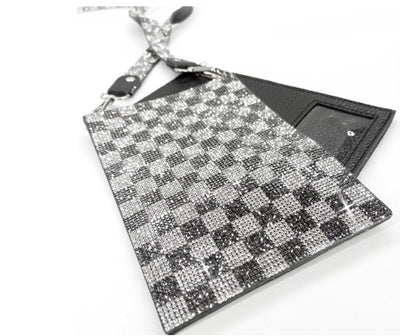 Checkmate Light Crystal Cellphone Purse - Lemon And Lavender Toronto