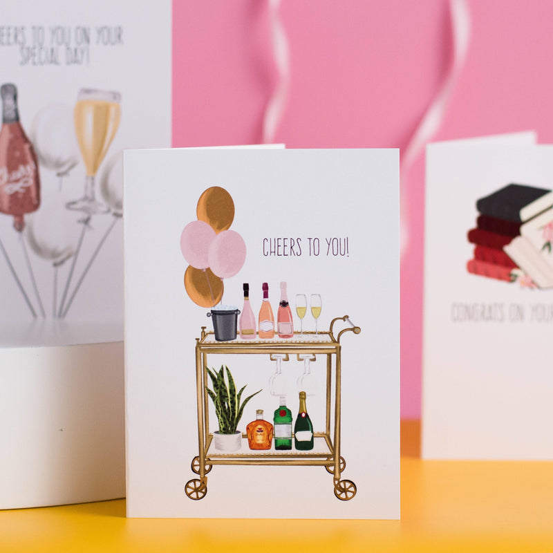 Cheers To You! - Greeting Card - Lemon And Lavender Toronto