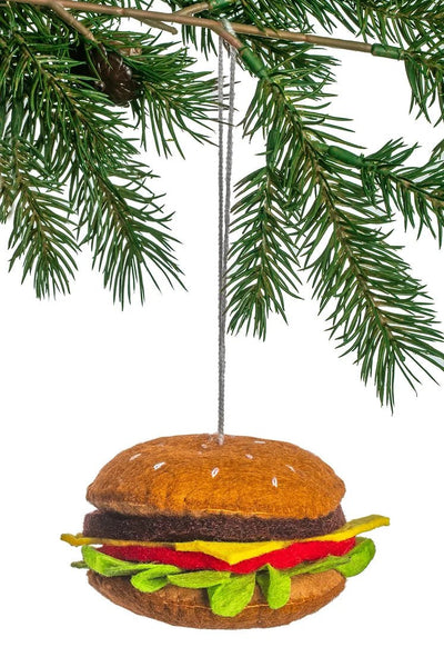 Cheeseburger Ornament - Lemon And Lavender Toronto