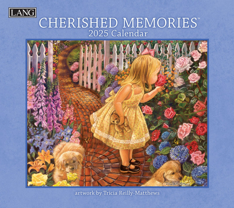 Cherished Memories Wall Calendar 2025 - Lemon And Lavender Toronto