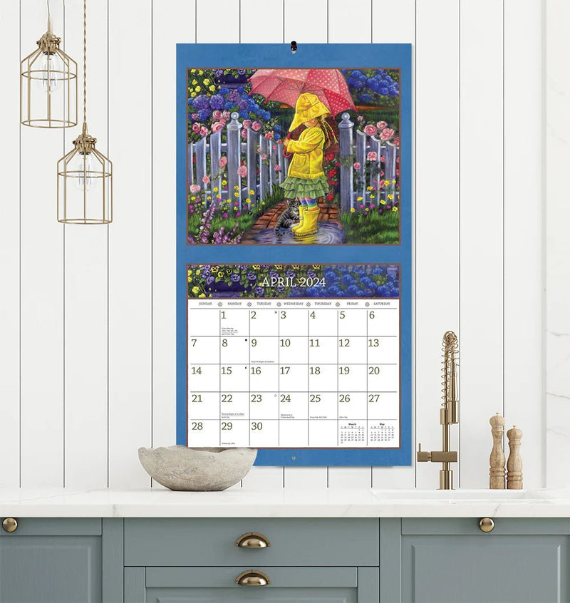 Cherished Memories Wall Calendar 2025 - Lemon And Lavender Toronto