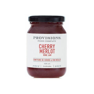 Cherry Merlot Wine Jam - Provisions Food Company - Lemon And Lavender Toronto