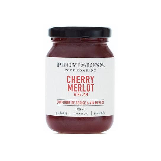 Cherry Merlot Wine Jam - Provisions Food Company - Lemon And Lavender Toronto