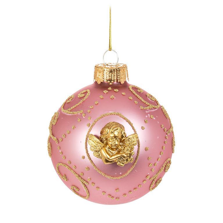 Cherub Ball Ornament - Lemon And Lavender Toronto