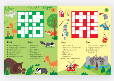 Children's Crosswords: Mini Usborne - Lemon And Lavender Toronto