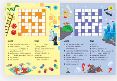 Children's Crosswords: Mini Usborne - Lemon And Lavender Toronto