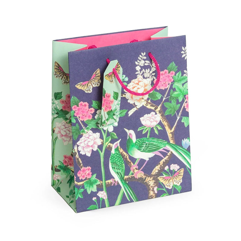 Chinoiserie, Medium Gift Bag - Lemon And Lavender Toronto