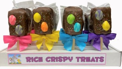 Chocolate Covered Easter Rice Crispy Pop - Sold Individually - Lemon And Lavender Toronto