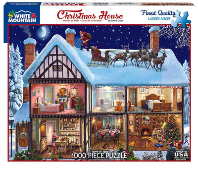 Christmas House Puzzle - Lemon And Lavender Toronto