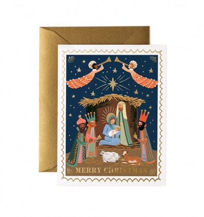 Christmas Nativity Christmas Card - Lemon And Lavender Toronto