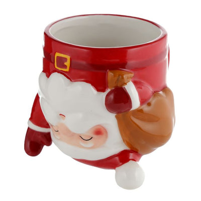 Christmas Santa Upside Down Shaped Mug - Lemon And Lavender Toronto