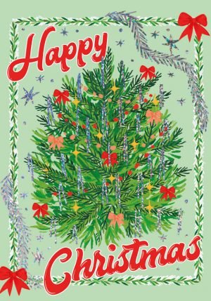 Christmas Tree Card - Lemon And Lavender Toronto