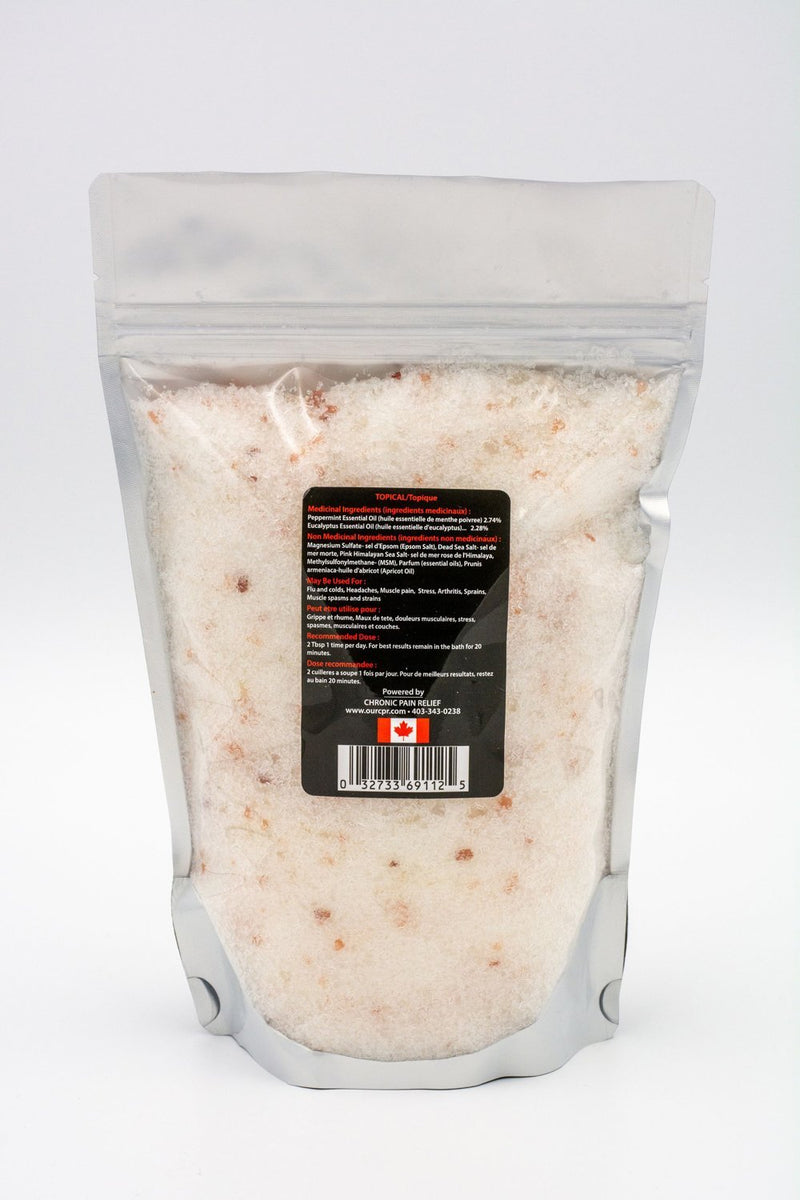 Chronic Pain Relief Bath Soak - Made in Canada - Lemon And Lavender Toronto