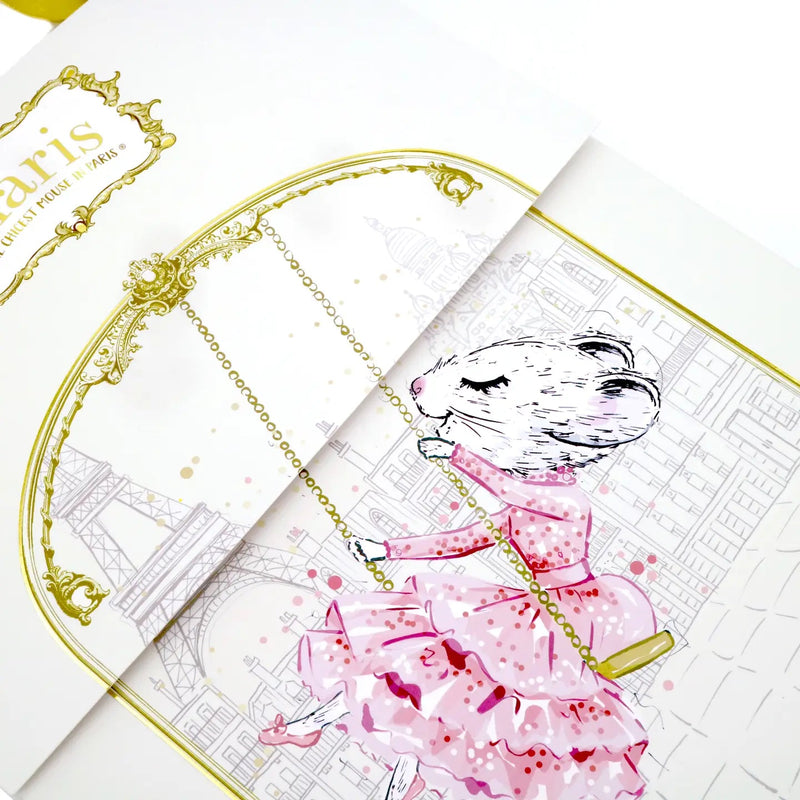 Claris the Chicest Mouse in Paris - Coloring Set - Lemon And Lavender Toronto