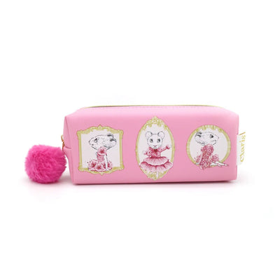 Claris the Chicest Mouse in Paris - Pencil Case - Lemon And Lavender Toronto