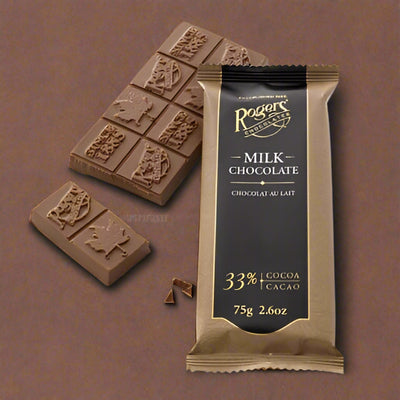 Classic Milk Chocolate Bar - Rogers Chocolate - Lemon And Lavender Toronto